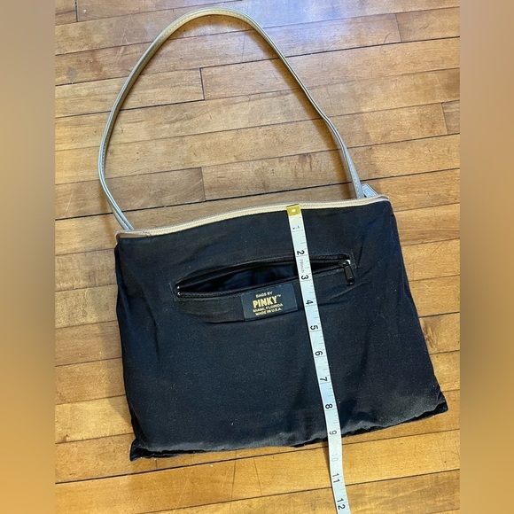 Pinky Purse Blue & Tan Tapestry Hand Bag 12" x9" Florida made - Picture 7 of 8